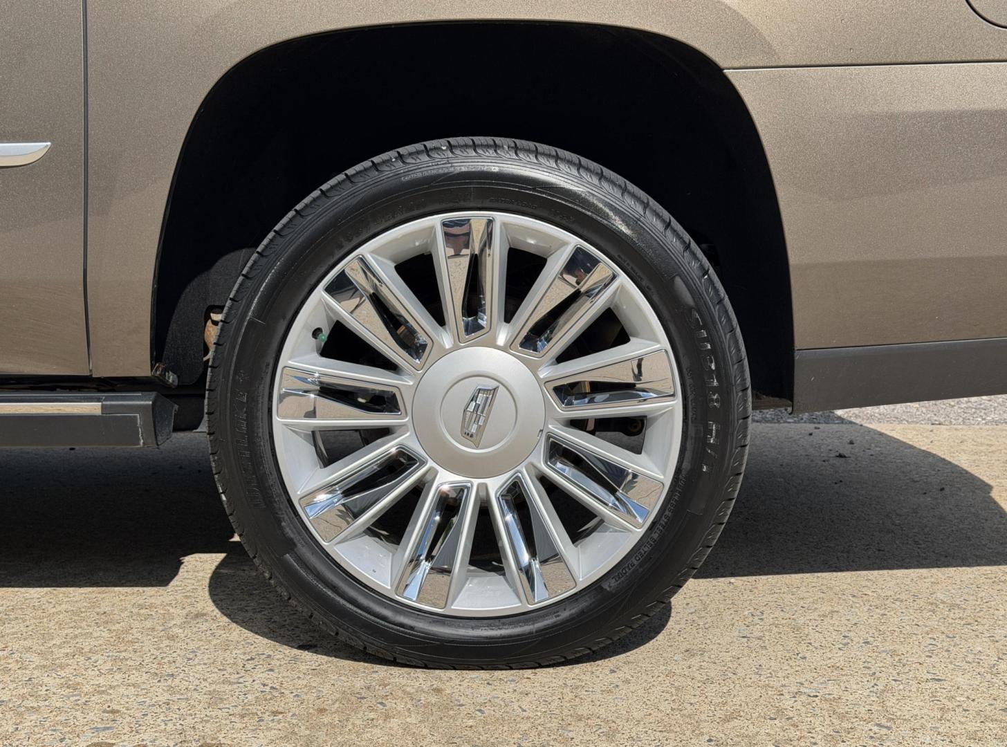2016 BROWN /Brown Cadillac Escalade ESV Platinum 4WD (1GYS4KKJ9GR) with an 6.2L V8 engine, Automatic transmission, located at 2990 Old Orchard Rd., Jackson, MO, 63755, 37.354214, -89.612106 - 2016 Cadillac Escalade ESV Platinum 87xxx miles 4 Wheel Drive 6.2L V8 Automatic Leather 3rd Row Rear Entertainment Navigation Power/Heated/Cooled Seats Heated Rear Seats Heated Steering Wheel Backup Camera Sunroof Bluetooth Power Running Boards Remote Start Cruise Power Windows/Loc - Photo#50