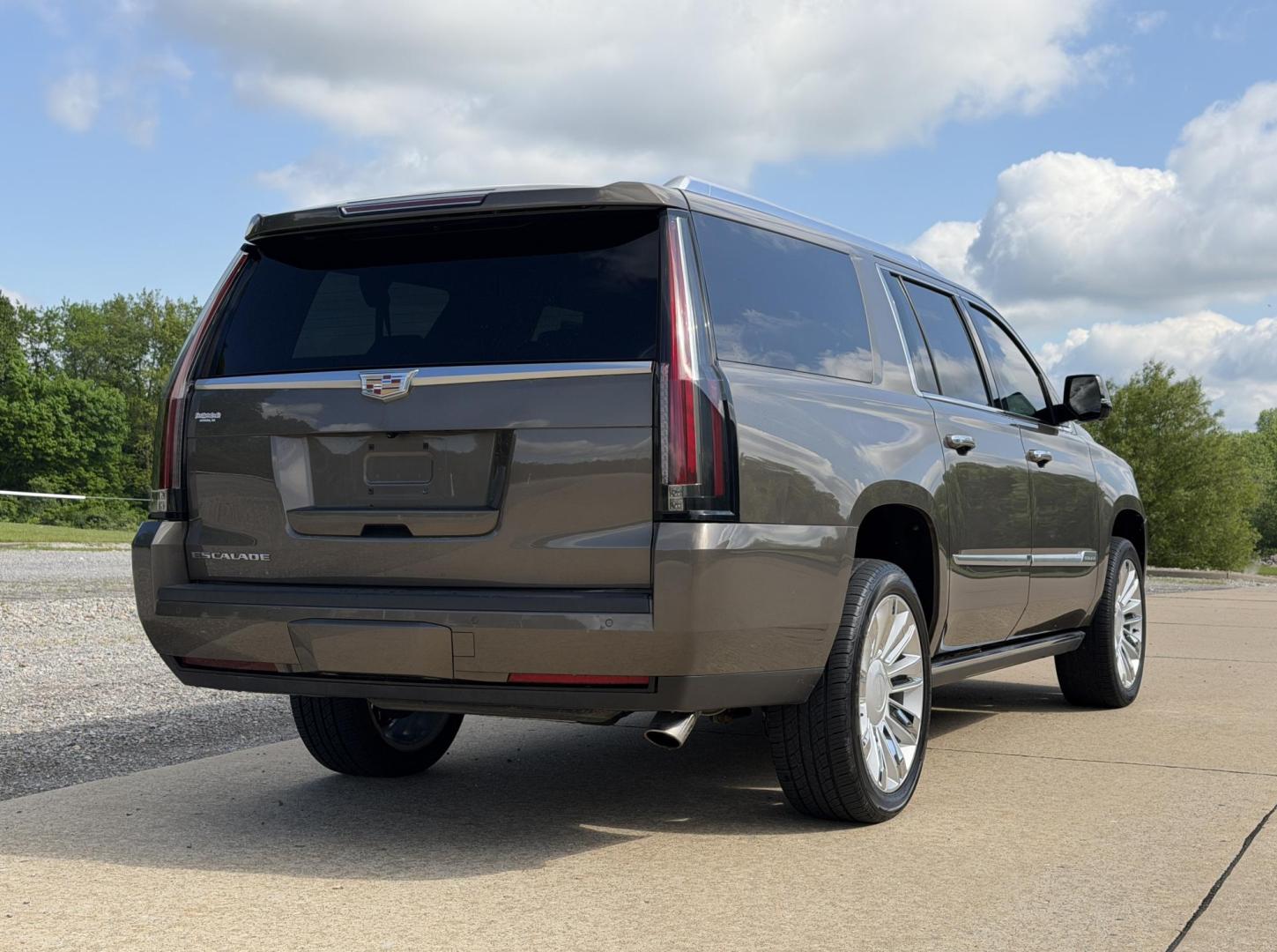 2016 BROWN /Brown Cadillac Escalade ESV Platinum 4WD (1GYS4KKJ9GR) with an 6.2L V8 engine, Automatic transmission, located at 2990 Old Orchard Rd., Jackson, MO, 63755, 37.354214, -89.612106 - 2016 Cadillac Escalade ESV Platinum 87xxx miles 4 Wheel Drive 6.2L V8 Automatic Leather 3rd Row Rear Entertainment Navigation Power/Heated/Cooled Seats Heated Rear Seats Heated Steering Wheel Backup Camera Sunroof Bluetooth Power Running Boards Remote Start Cruise Power Windows/Loc - Photo#17