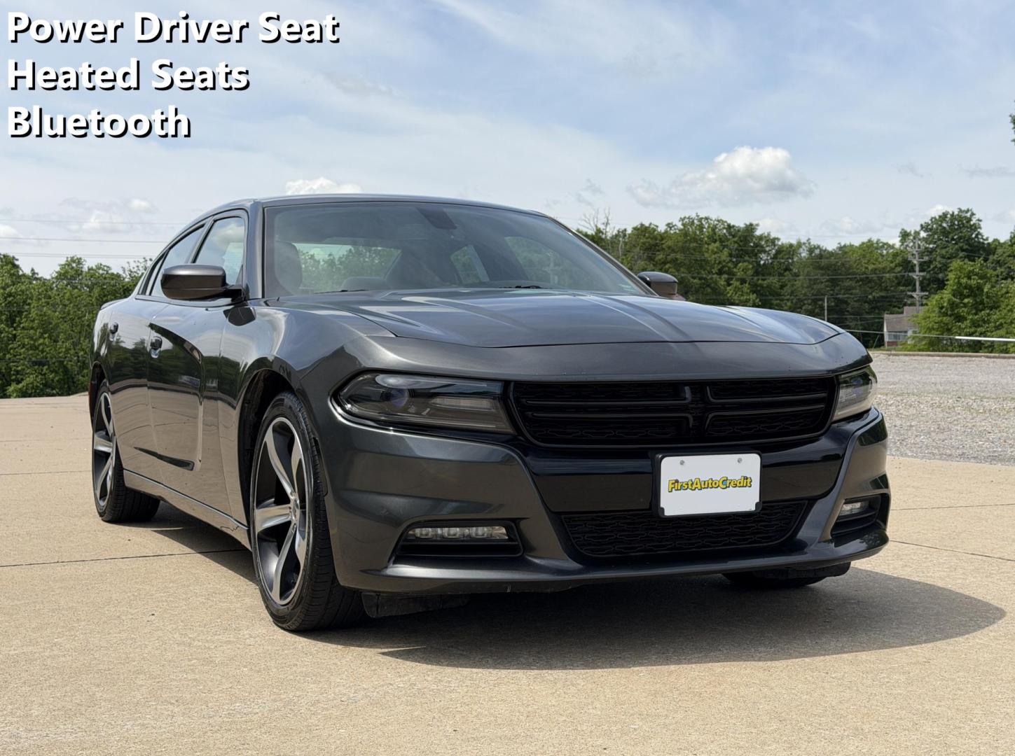 2017 GRAY /Black Dodge Charger SXT (2C3CDXHGXHH) with an 3.6L V6 engine, Automatic transmission, located at 2990 Old Orchard Rd., Jackson, MO, 63755, 37.354214, -89.612106 - 2017 Dodge Charger SXT 134xxx miles Rear Wheel Drive 3.6L V6 Automatic Power Driver Seat Heated Seats Bluetooth Cruise Power Windows/Locks/Mirrors We have financing available and we accept trades! Fill out a credit application on our website or come by today! If you have any questions, gi - Photo#0