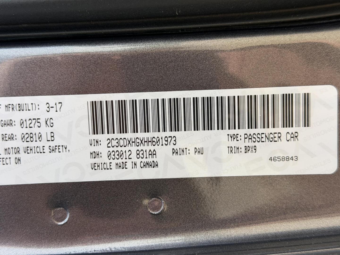 2017 GRAY /Black Dodge Charger SXT (2C3CDXHGXHH) with an 3.6L V6 engine, Automatic transmission, located at 2990 Old Orchard Rd., Jackson, MO, 63755, 37.354214, -89.612106 - 2017 Dodge Charger SXT 134xxx miles Rear Wheel Drive 3.6L V6 Automatic Power Driver Seat Heated Seats Bluetooth Cruise Power Windows/Locks/Mirrors We have financing available and we accept trades! Fill out a credit application on our website or come by today! If you have any questions, gi - Photo#47