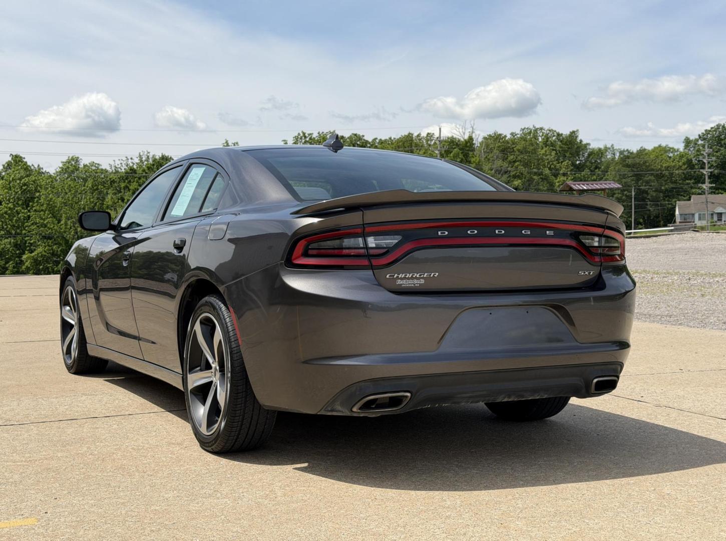 2017 GRAY /Black Dodge Charger SXT (2C3CDXHGXHH) with an 3.6L V6 engine, Automatic transmission, located at 2990 Old Orchard Rd., Jackson, MO, 63755, 37.354214, -89.612106 - 2017 Dodge Charger SXT 134xxx miles Rear Wheel Drive 3.6L V6 Automatic Power Driver Seat Heated Seats Bluetooth Cruise Power Windows/Locks/Mirrors We have financing available and we accept trades! Fill out a credit application on our website or come by today! If you have any questions, gi - Photo#8