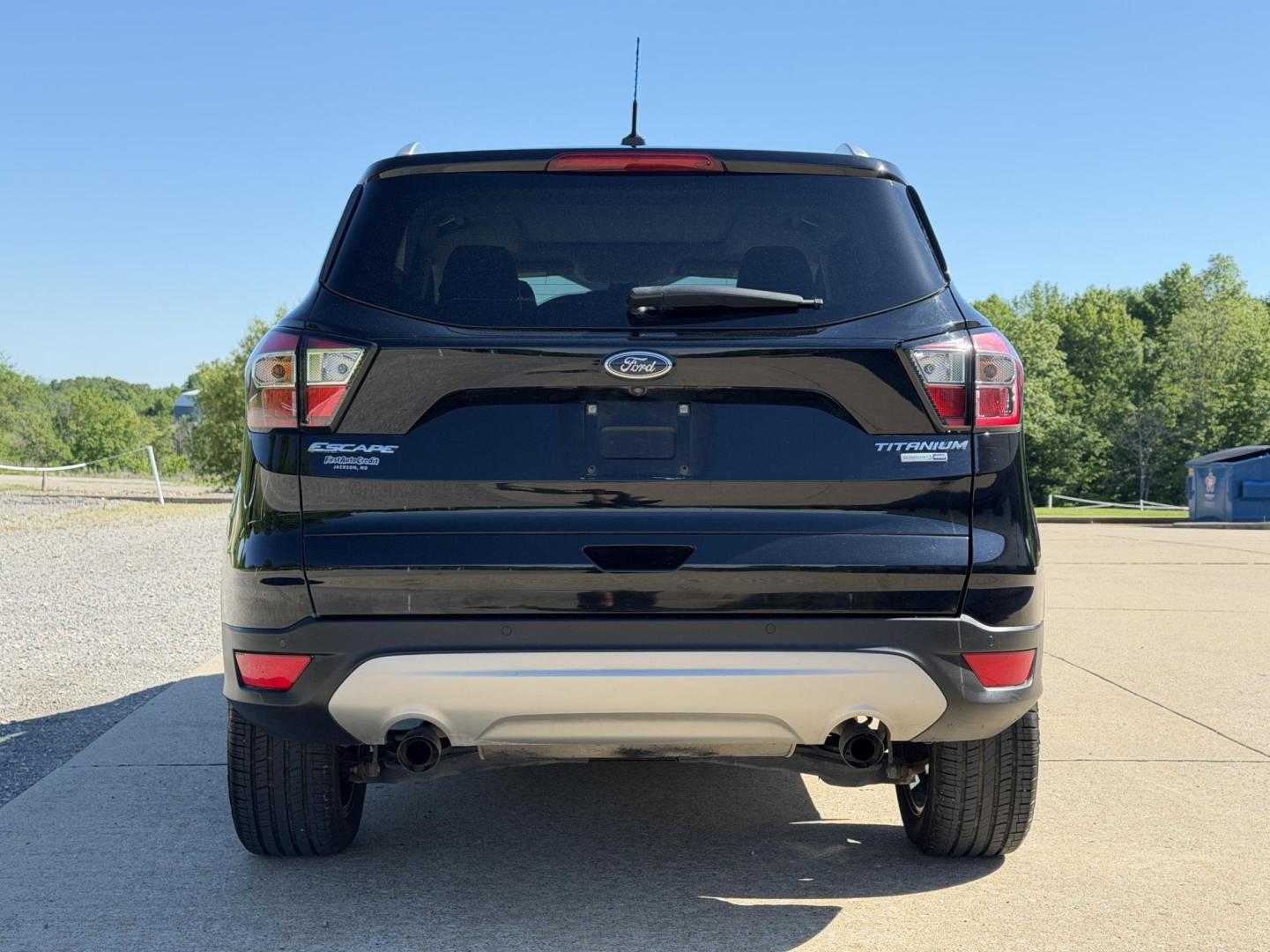 2017 BLACK /Black Ford Escape Titanium 4WD (1FMCU9J91HU) with an 2.0L 4 Cyl. engine, Automatic transmission, located at 2990 Old Orchard Rd., Jackson, MO, 63755, 37.354214, -89.612106 - 2017 Ford Escape Titanium 99xxx miles 4 Wheel Drive 2.0L 4 Cyl. Automatic Leather Backup Camera Power/Heated Seats Sunroof Bluetooth Remote Start Cruise Power Windows/Locks/Mirrors We have financing available and we accept trades! Fill out a credit application on our website or come by - Photo#12