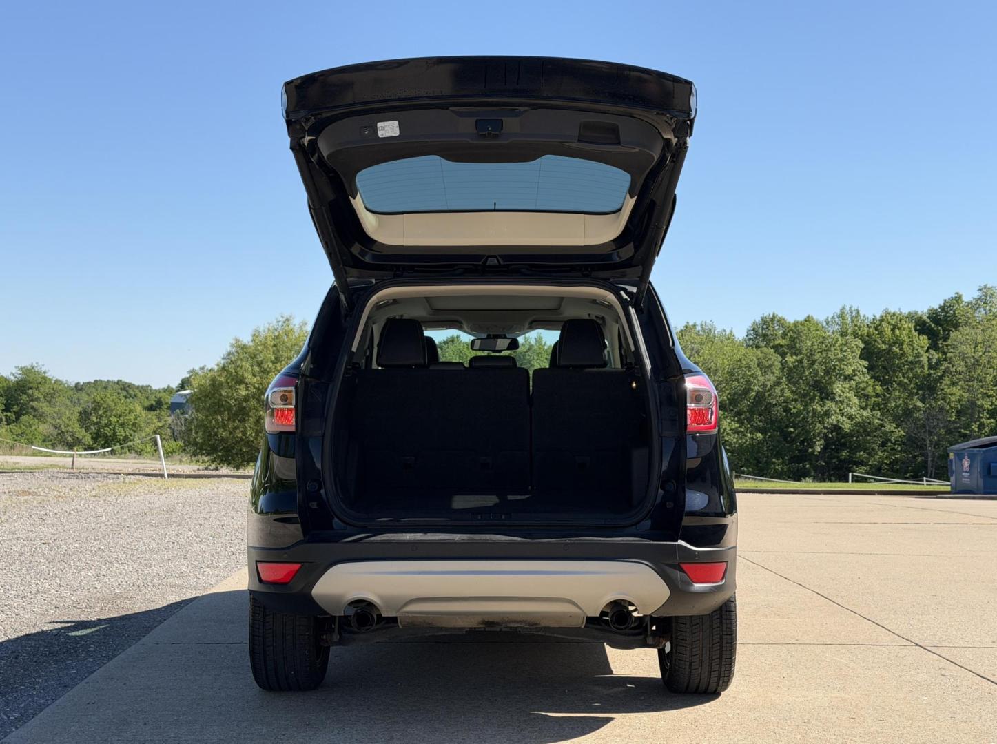 2017 BLACK /Black Ford Escape Titanium 4WD (1FMCU9J91HU) with an 2.0L 4 Cyl. engine, Automatic transmission, located at 2990 Old Orchard Rd., Jackson, MO, 63755, 37.354214, -89.612106 - 2017 Ford Escape Titanium 99xxx miles 4 Wheel Drive 2.0L 4 Cyl. Automatic Leather Backup Camera Power/Heated Seats Sunroof Bluetooth Remote Start Cruise Power Windows/Locks/Mirrors We have financing available and we accept trades! Fill out a credit application on our website or come by - Photo#20
