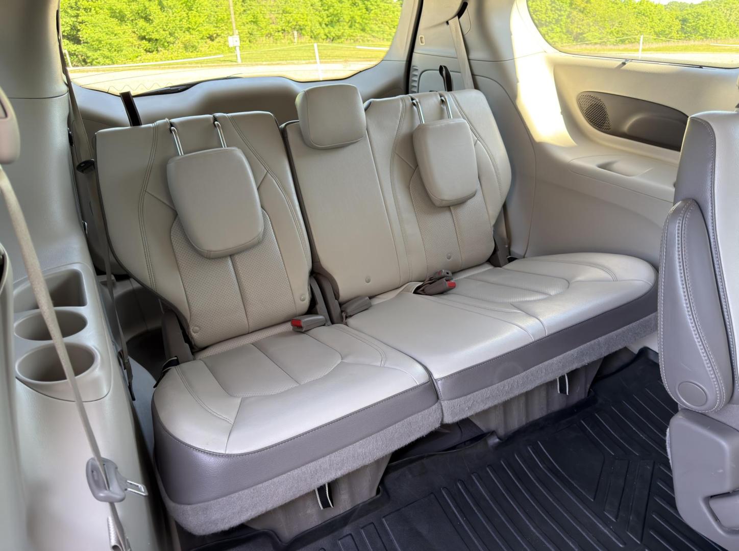 2017 TAN /Tan Chrysler Pacifica Touring-L Plus (2C4RC1EG9HR) with an 3.6L V6 engine, Automatic transmission, located at 2990 Old Orchard Rd., Jackson, MO, 63755, 37.354214, -89.612106 - 2017 Chrysler Pacifica Touring-L Plus 121xxx miles Front Wheel Drive 3.6L V6 Automatic Leather Stow 'N Go Navigation Rear Entertainment Power/Heated Seats Heated Rear Seats Heated Steering Wheel Backup Camera Bluetooth Remote Start Cruise Power Windows/Locks/Mirrors We have financin - Photo#22
