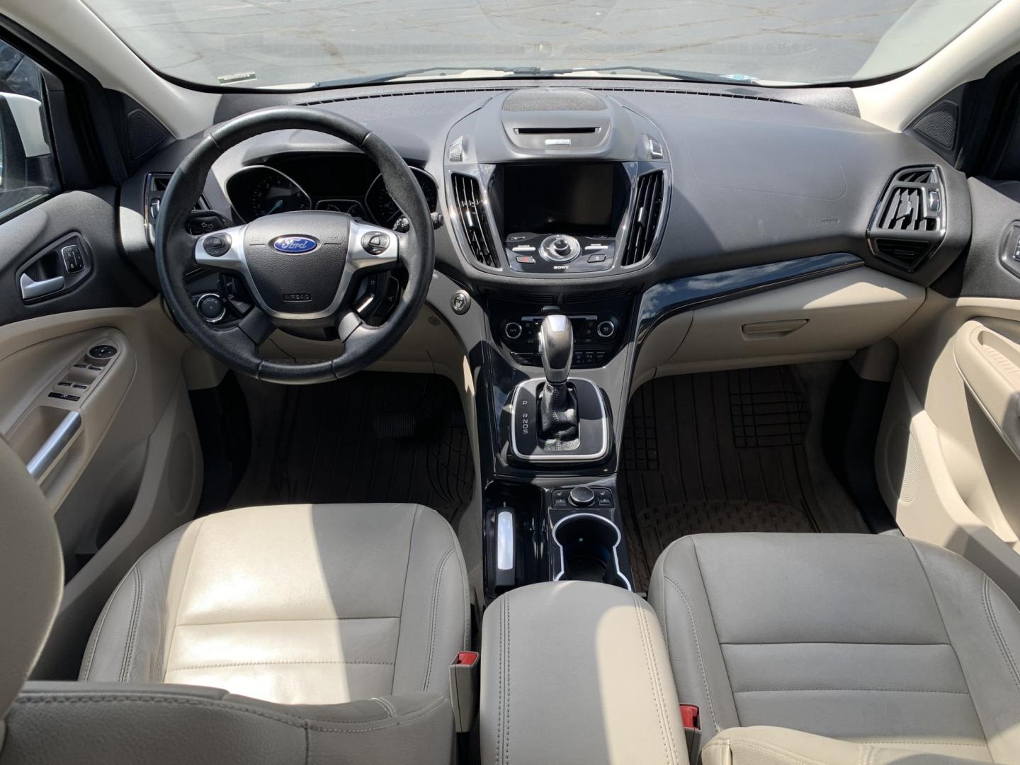 2014 WHITE /TAN Ford Escape Titanium 4WD (1FMCU9J92EU) with an 2.0L L4 DOHC 16V engine, Automatic transmission, located at 506 S. Kingshighway, Cape Girardeau, MO, 63703, (573) 235-5000, 37.294991, -89.553635 - 2014 Ford Escape Titanium 4WD 115,xxx miles Heated Seats Power Seat Sunroof 4WD Backup Cam Leather Keyless Entry Remote Start Power Windows/Locks/Mirrors We have financing available and we accept trades! Fill out a credit application on our website or come by today! If you have any q - Photo#15