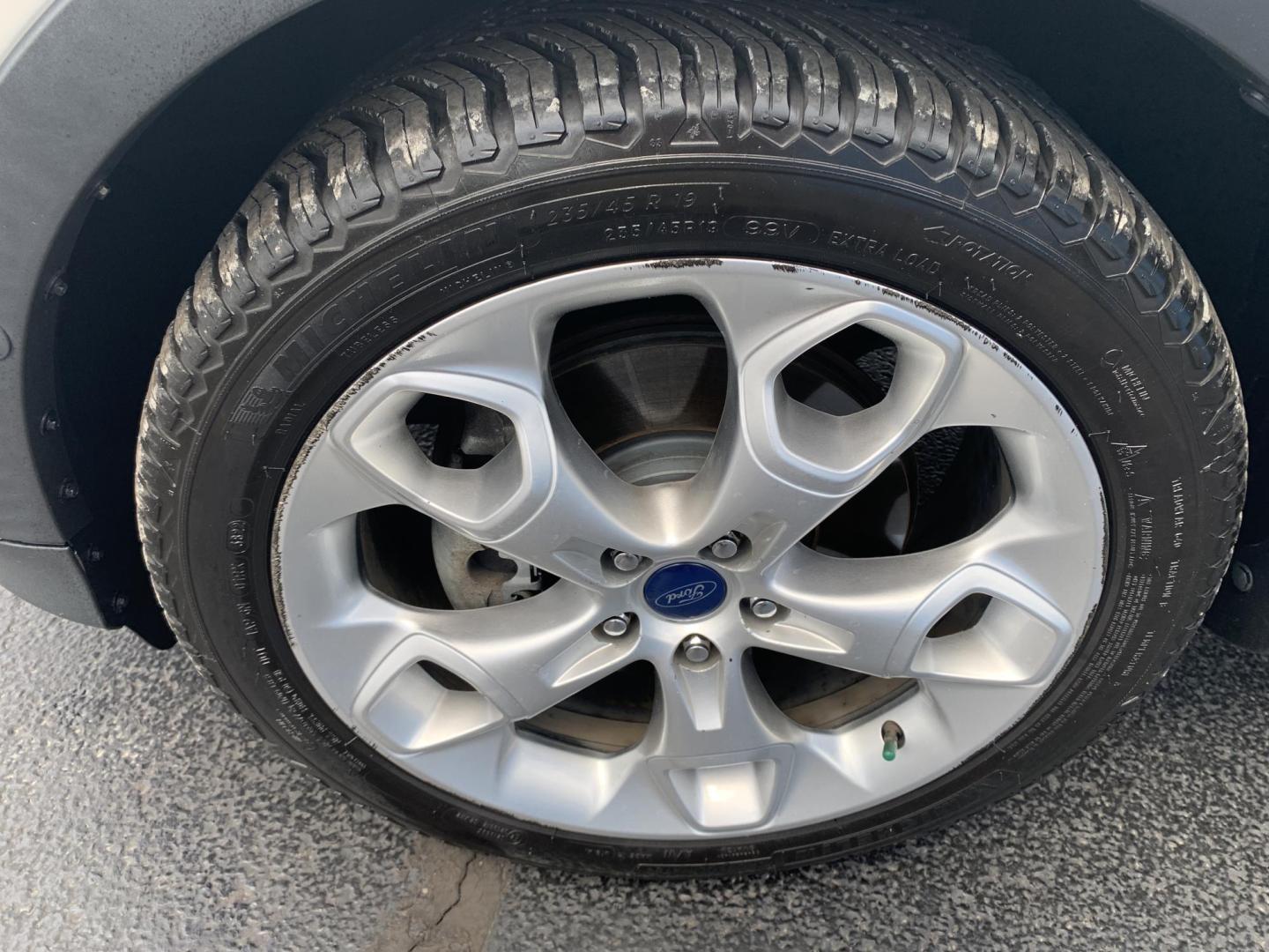 2014 WHITE /TAN Ford Escape Titanium 4WD (1FMCU9J92EU) with an 2.0L L4 DOHC 16V engine, Automatic transmission, located at 506 S. Kingshighway, Cape Girardeau, MO, 63703, (573) 235-5000, 37.294991, -89.553635 - 2014 Ford Escape Titanium 4WD 115,xxx miles Heated Seats Power Seat Sunroof 4WD Backup Cam Leather Keyless Entry Remote Start Power Windows/Locks/Mirrors We have financing available and we accept trades! Fill out a credit application on our website or come by today! If you have any q - Photo#35