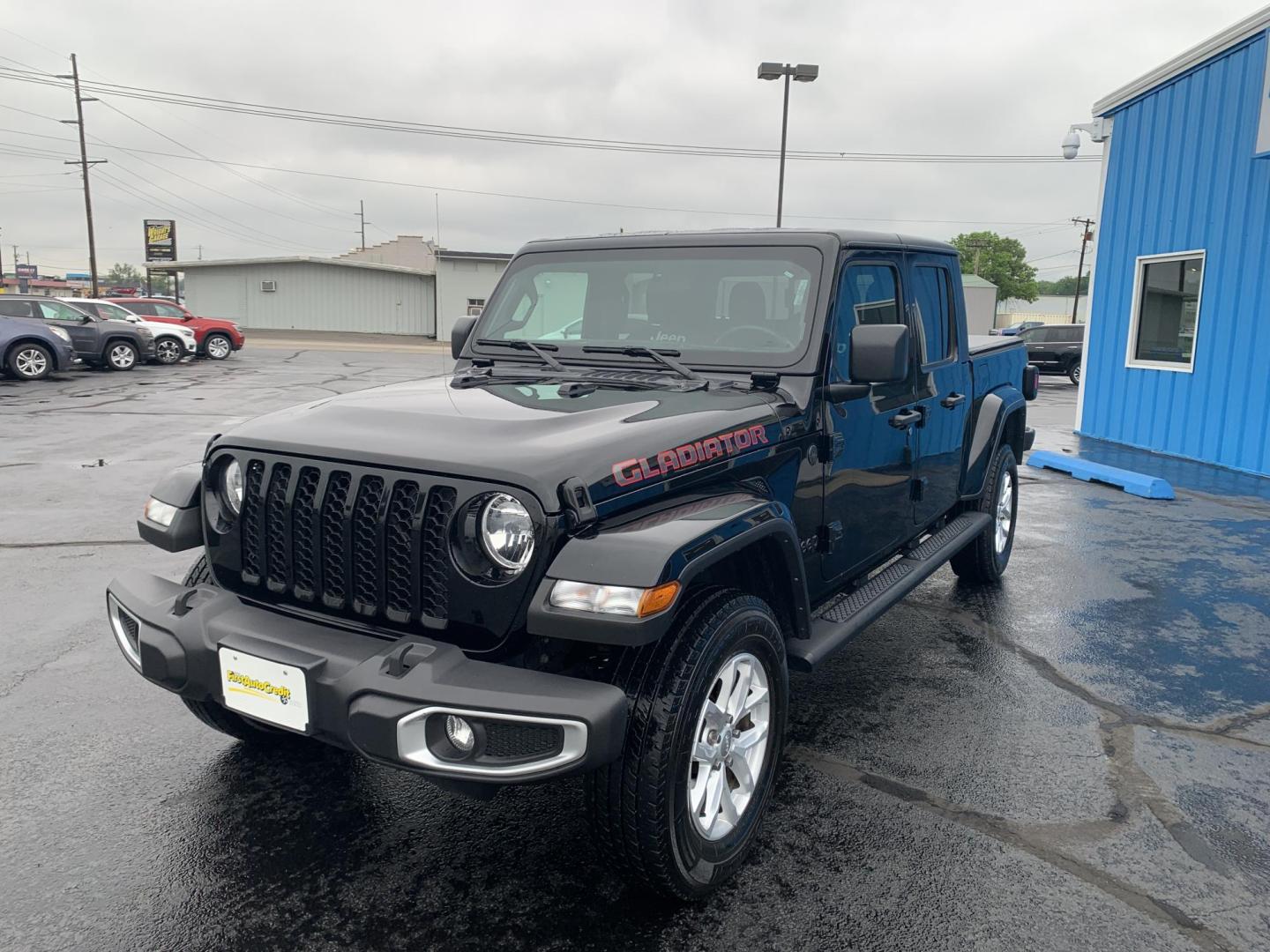 2023 BLACK /BLACK Jeep Gladiator Sport (1C6HJTAG5PL) with an 3.6L V6 DOHC 24V engine, Automatic transmission, located at 506 S. Kingshighway, Cape Girardeau, MO, 63703, (573) 235-5000, 37.294991, -89.553635 - 2023 Jeep Gladiator Sport 63,xxx miles Power Windows Removable Hardtop Cruise Bluetooth Power Mirros Backup Cam Keyless Entry Remote Start We have financing available and we accept trades! Fill out a credit application on our website or come by today! If you have any questions, give us - Photo#3