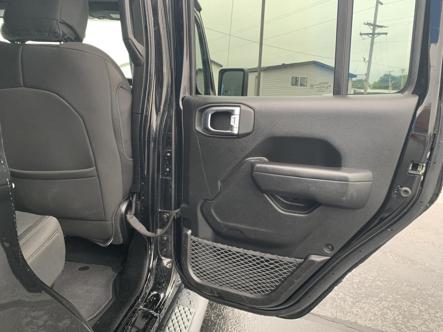 2023 BLACK /BLACK Jeep Gladiator Sport (1C6HJTAG5PL) with an 3.6L V6 DOHC 24V engine, Automatic transmission, located at 506 S. Kingshighway, Cape Girardeau, MO, 63703, (573) 235-5000, 37.294991, -89.553635 - 2023 Jeep Gladiator Sport 63,xxx miles Power Windows Removable Hardtop Cruise Bluetooth Power Mirros Backup Cam Keyless Entry Remote Start We have financing available and we accept trades! Fill out a credit application on our website or come by today! If you have any questions, give us - Photo#12