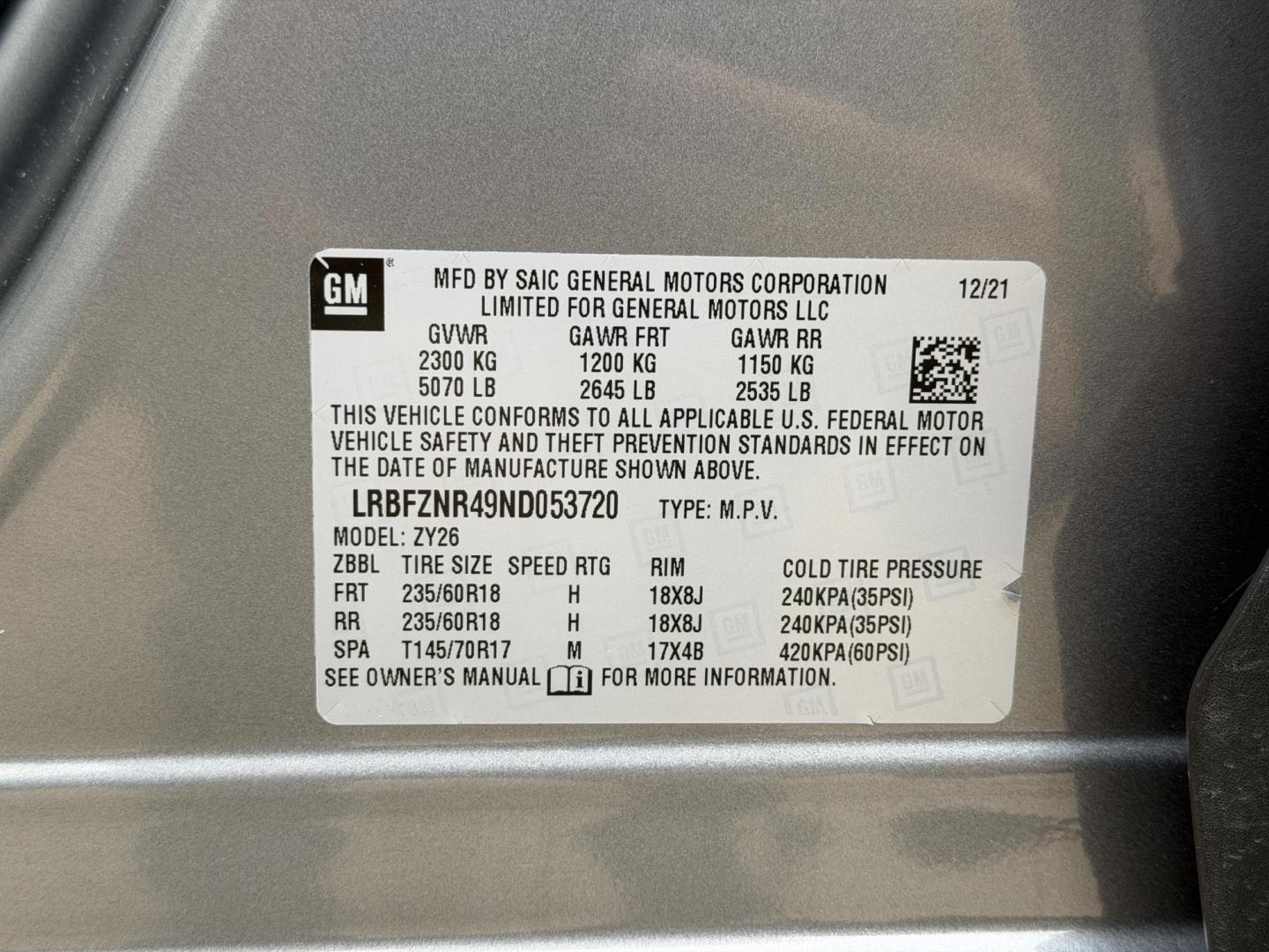 2022 GRAY /Tan Buick Envision Essense (LRBFZNR49ND) with an 2.0L 4 Cyl. TURBO engine, Automatic transmission, located at 2990 Old Orchard Rd., Jackson, MO, 63755, 37.354214, -89.612106 - 2022 Buick Envision Essence 1-Owner 42xxx miles Front Wheel Drive 2.0L 4 Cyl. Automatic Leather Backup Camera Power/Heated Seats Heated Steering Wheel Sunroof Bluetooth Remote Start Cruise Power Windows/Locks/Mirrors We have financing available and we accept trades! Fill out a credit - Photo#47