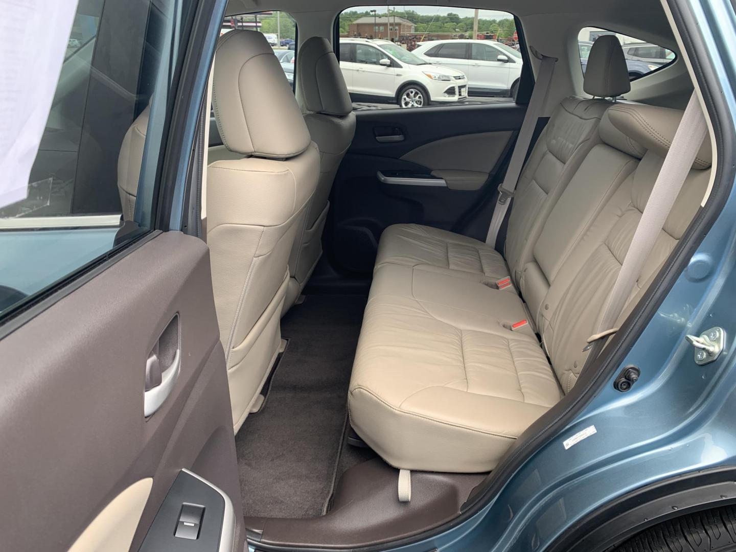 2014 GREEN /TAN Honda CR-V EX-L 4WD (2HKRM4H75EH) with an 2.4L L4 DOHC 16V engine, 5-Speed Automatic transmission, located at 506 S. Kingshighway, Cape Girardeau, MO, 63703, (573) 235-5000, 37.294991, -89.553635 - 2014 Honda CR-V EX-L AWD 76,xxx miles Heated Seats Sunroof Power Seat All Wheel Drive Keyless Entry Power Windows/Locks/Mirrors We have financing available and we accept trades! Fill out a credit application on our website or come by today! If you have any questions, give us a call at (57 - Photo#15