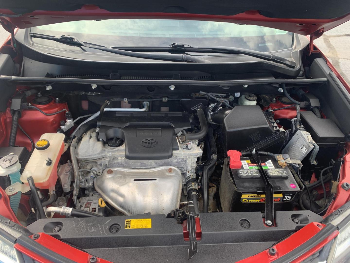 2015 RED /BLACK Toyota RAV4 XLE FWD (2T3WFREV0FW) with an 2.5L L4 DOHC 16V engine, Automatic transmission, located at 506 S. Kingshighway, Cape Girardeau, MO, 63703, (573) 235-5000, 37.294991, -89.553635 - 2015 Toyota RAV4 XLE 124,xxx miles Sunroof Backup Cam Bluetooth Front Wheel Drive Keyless Entry Power Windows/Locks/Mirrors We have financing available and we accept trades! Fill out a credit application on our website or come by today! If you have any questions, give us a call at (573) 2 - Photo#2