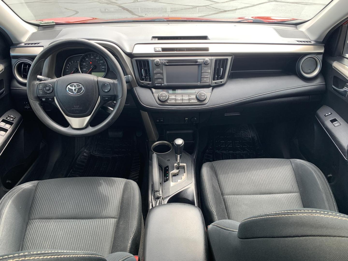 2015 RED /BLACK Toyota RAV4 XLE FWD (2T3WFREV0FW) with an 2.5L L4 DOHC 16V engine, Automatic transmission, located at 506 S. Kingshighway, Cape Girardeau, MO, 63703, (573) 235-5000, 37.294991, -89.553635 - 2015 Toyota RAV4 XLE 124,xxx miles Sunroof Backup Cam Bluetooth Front Wheel Drive Keyless Entry Power Windows/Locks/Mirrors We have financing available and we accept trades! Fill out a credit application on our website or come by today! If you have any questions, give us a call at (573) 2 - Photo#14