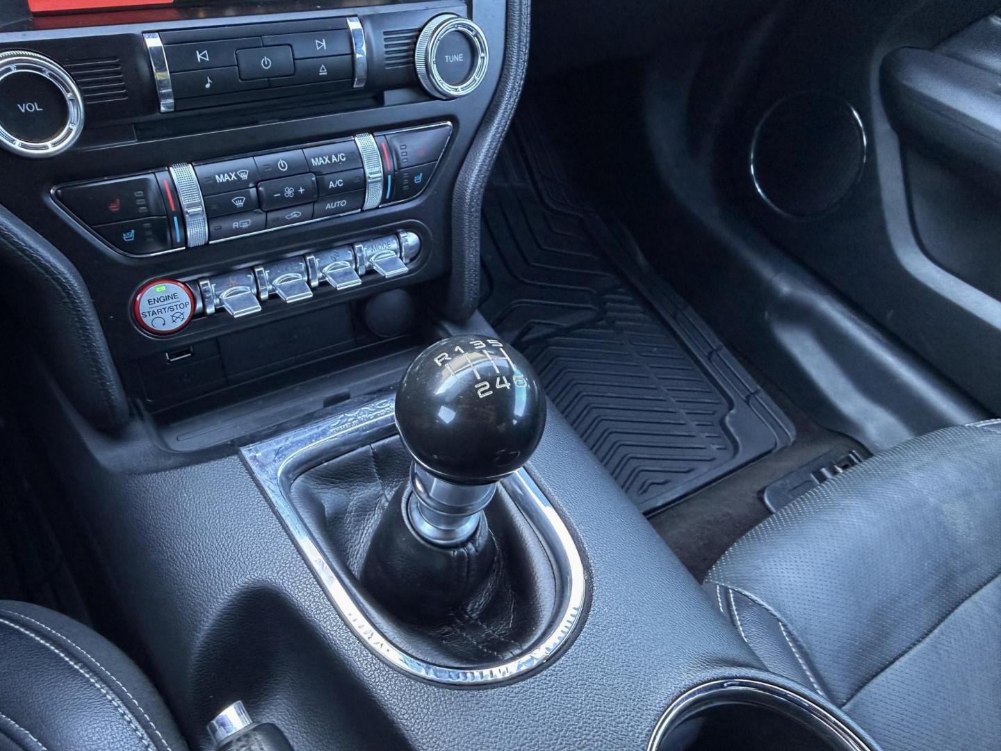 2015 Orange /Black Ford Mustang GT Coupe (1FA6P8CF1F5) with an 5.0L V8 engine, Manual transmission, located at 2990 Old Orchard Rd., Jackson, MO, 63755, 37.354214, -89.612106 - 2015 Ford Mustang GT 82xxx miles Rear Wheel Drive 5.0L V8 6-Speed Manual Leather Power/Heated/Cooled Seats Backup Camera Bluetooth Remote Start Cruise Power Windows/Locks/Mirrors We have financing available and we accept trades! Fill out a credit application on our website or come by tod - Photo#21