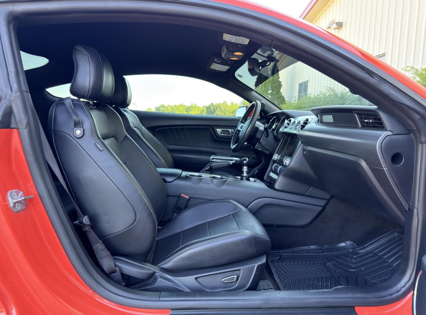 2015 Orange /Black Ford Mustang GT Coupe (1FA6P8CF1F5) with an 5.0L V8 engine, Manual transmission, located at 2990 Old Orchard Rd., Jackson, MO, 63755, 37.354214, -89.612106 - 2015 Ford Mustang GT 82xxx miles Rear Wheel Drive 5.0L V8 6-Speed Manual Leather Power/Heated/Cooled Seats Backup Camera Bluetooth Remote Start Cruise Power Windows/Locks/Mirrors We have financing available and we accept trades! Fill out a credit application on our website or come by tod - Photo#15