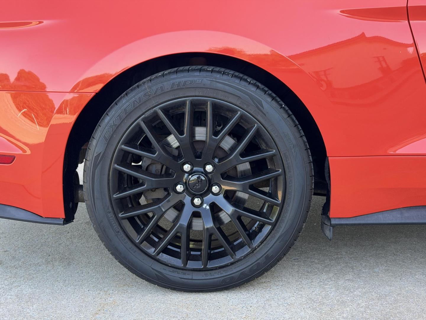 2015 Orange /Black Ford Mustang GT Coupe (1FA6P8CF1F5) with an 5.0L V8 engine, Manual transmission, located at 2990 Old Orchard Rd., Jackson, MO, 63755, 37.354214, -89.612106 - 2015 Ford Mustang GT 82xxx miles Rear Wheel Drive 5.0L V8 6-Speed Manual Leather Power/Heated/Cooled Seats Backup Camera Bluetooth Remote Start Cruise Power Windows/Locks/Mirrors We have financing available and we accept trades! Fill out a credit application on our website or come by tod - Photo#35