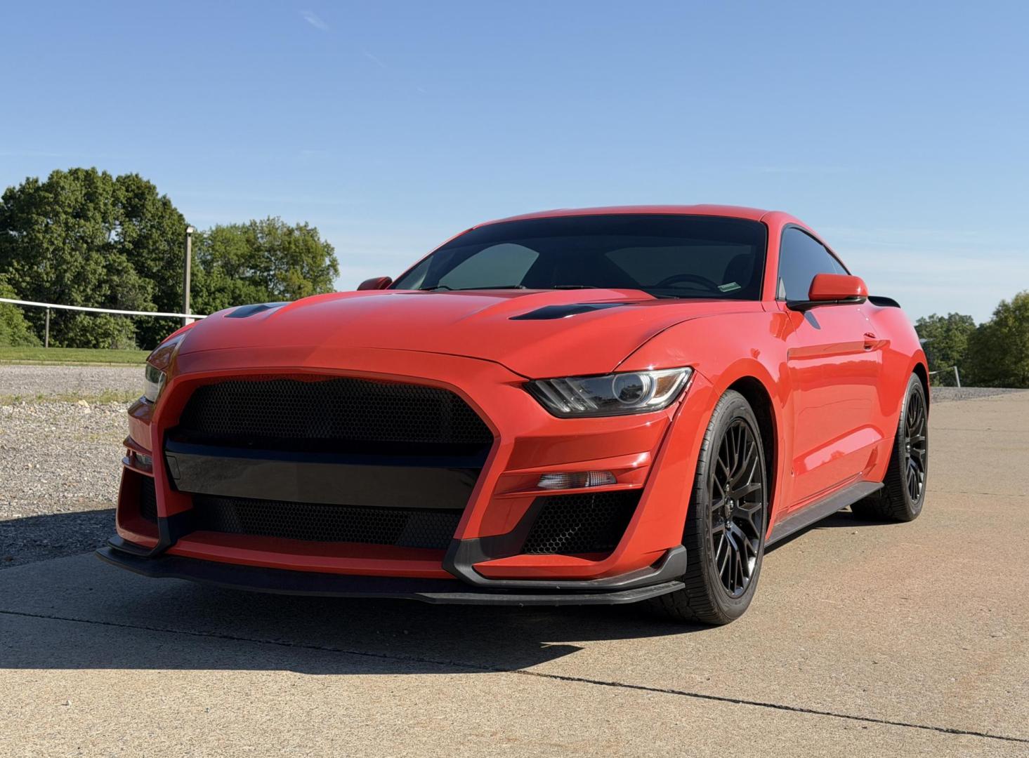 2015 Orange /Black Ford Mustang GT Coupe (1FA6P8CF1F5) with an 5.0L V8 engine, Manual transmission, located at 2990 Old Orchard Rd., Jackson, MO, 63755, 37.354214, -89.612106 - 2015 Ford Mustang GT 82xxx miles Rear Wheel Drive 5.0L V8 6-Speed Manual Leather Power/Heated/Cooled Seats Backup Camera Bluetooth Remote Start Cruise Power Windows/Locks/Mirrors We have financing available and we accept trades! Fill out a credit application on our website or come by tod - Photo#5