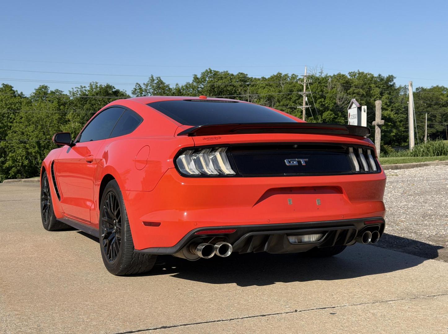 2015 Orange /Black Ford Mustang GT Coupe (1FA6P8CF1F5) with an 5.0L V8 engine, Manual transmission, located at 2990 Old Orchard Rd., Jackson, MO, 63755, 37.354214, -89.612106 - 2015 Ford Mustang GT 82xxx miles Rear Wheel Drive 5.0L V8 6-Speed Manual Leather Power/Heated/Cooled Seats Backup Camera Bluetooth Remote Start Cruise Power Windows/Locks/Mirrors We have financing available and we accept trades! Fill out a credit application on our website or come by tod - Photo#9
