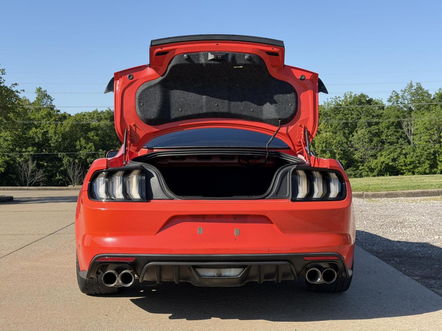 2015 Orange /Black Ford Mustang GT Coupe (1FA6P8CF1F5) with an 5.0L V8 engine, Manual transmission, located at 2990 Old Orchard Rd., Jackson, MO, 63755, 37.354214, -89.612106 - 2015 Ford Mustang GT 82xxx miles Rear Wheel Drive 5.0L V8 6-Speed Manual Leather Power/Heated/Cooled Seats Backup Camera Bluetooth Remote Start Cruise Power Windows/Locks/Mirrors We have financing available and we accept trades! Fill out a credit application on our website or come by tod - Photo#17
