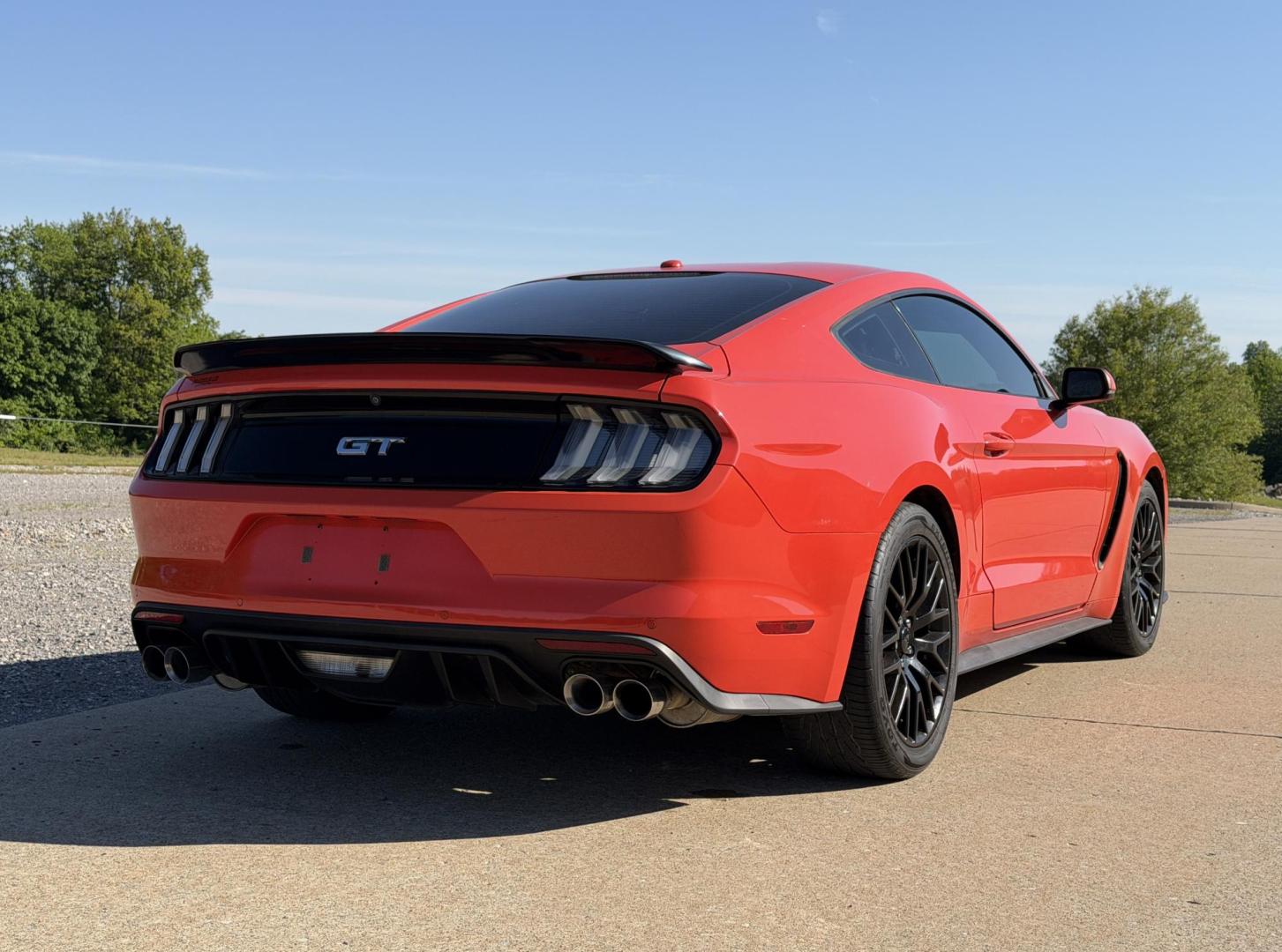 2015 Orange /Black Ford Mustang GT Coupe (1FA6P8CF1F5) with an 5.0L V8 engine, Manual transmission, located at 2990 Old Orchard Rd., Jackson, MO, 63755, 37.354214, -89.612106 - 2015 Ford Mustang GT 82xxx miles Rear Wheel Drive 5.0L V8 6-Speed Manual Leather Power/Heated/Cooled Seats Backup Camera Bluetooth Remote Start Cruise Power Windows/Locks/Mirrors We have financing available and we accept trades! Fill out a credit application on our website or come by tod - Photo#8