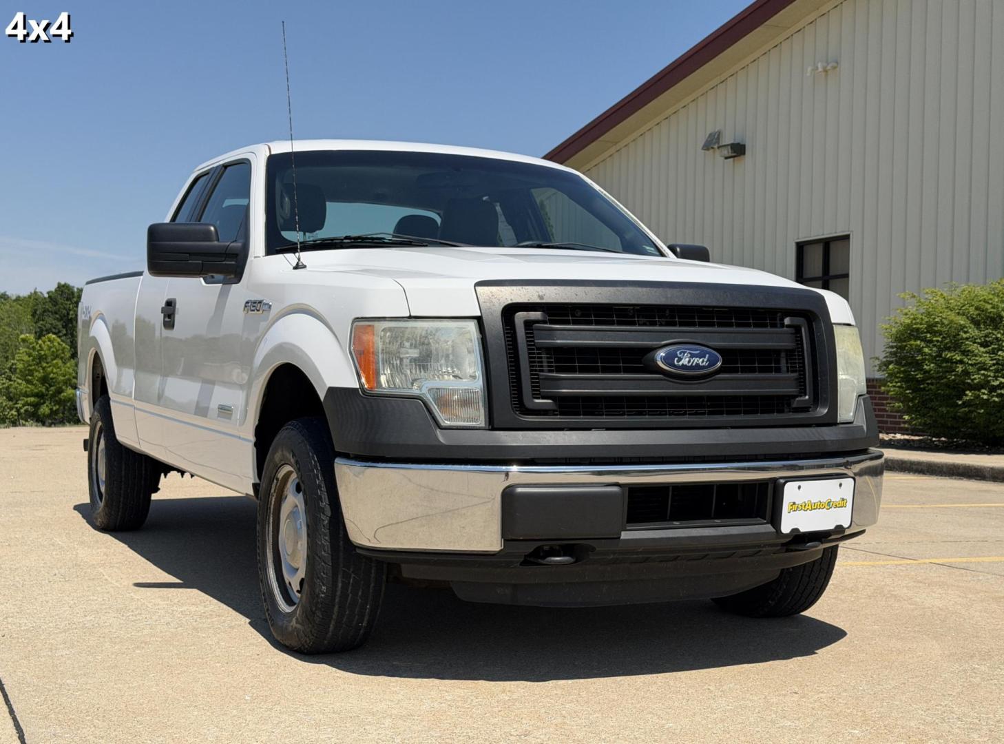 2014 WHITE /Gray Ford F-150 XL SuperCab 4WD (1FTFX1ET8EK) with an 3.5L V6 TURBO engine, Automatic transmission, located at 2990 Old Orchard Rd., Jackson, MO, 63755, 37.354214, -89.612106 - 2014 Ford F-150 XL 204xxx miles 4x4 3.5L V6 Automatic Cruise Power Windows/Locks/Mirrors We have financing available and we accept trades! Fill out a credit application on our website or come by today! If you have any questions, give us a call at (573) 204-7777 or visit our website at firsta - Photo#0