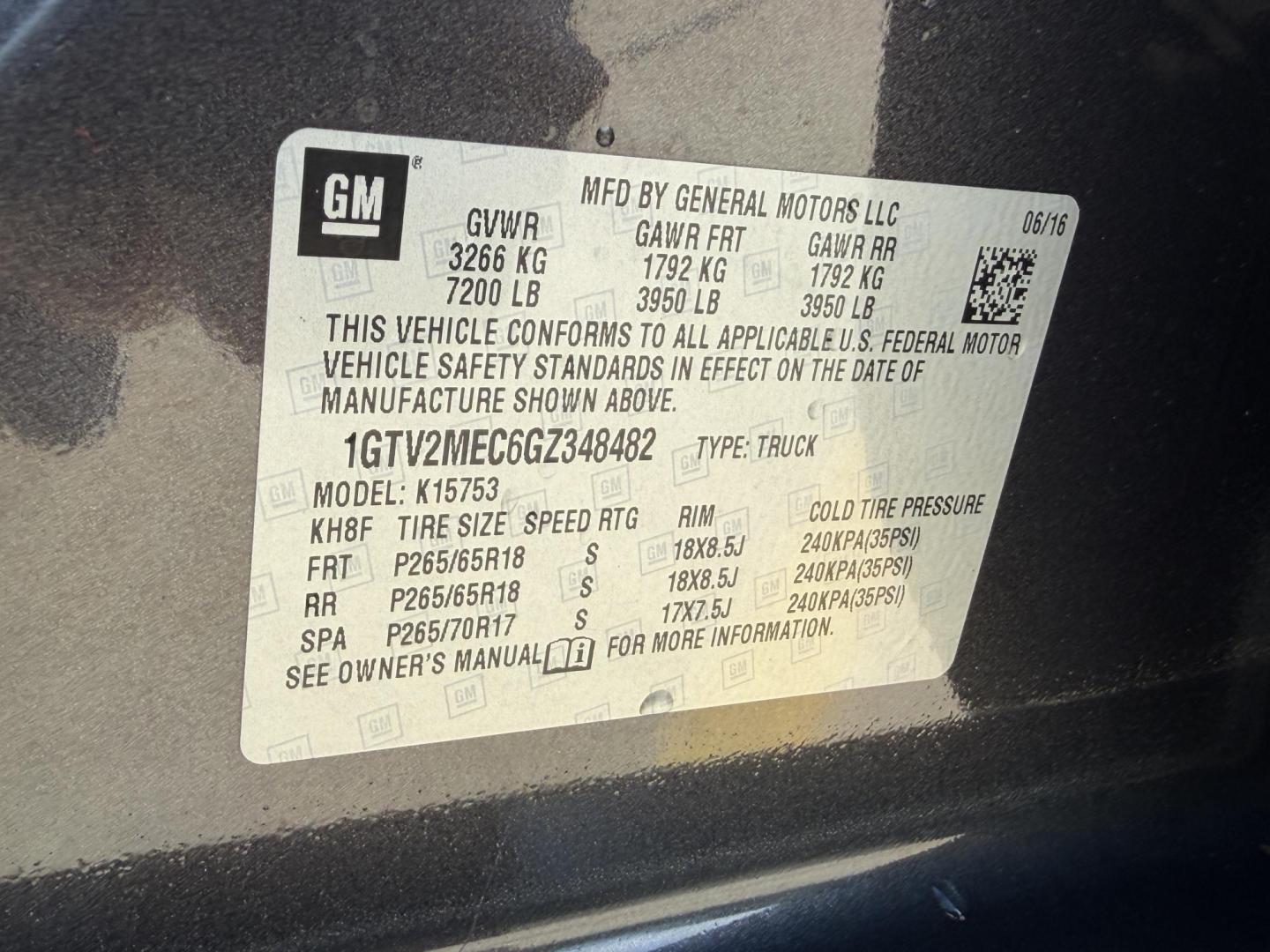 2016 GRAY /Black GMC Sierra 1500 SLE Double Cab 4WD (1GTV2MEC6GZ) with an 5.3L V8 engine, Automatic transmission, located at 2990 Old Orchard Rd., Jackson, MO, 63755, 37.354214, -89.612106 - 2016 GMC Sierra 1500 SLE 97xxx miles 4x4 5.3L V8 Automatic Backup Camera Power Driver Seat Bluetooth Remote Start Cruise Power Windows/Locks/Mirrors We have financing available and we accept trades! Fill out a credit application on our website or come by today! If you have any questions, - Photo#47