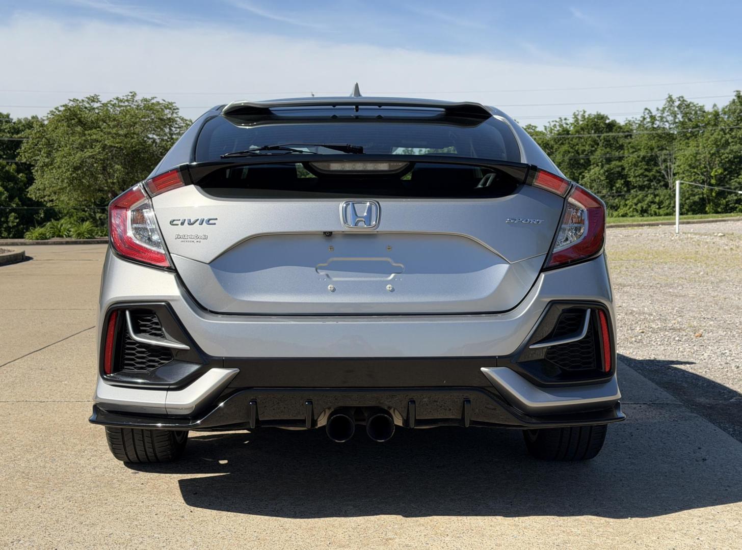 2021 SILVER /Black Honda Civic Sport Hatchback CVT (SHHFK7H49MU) with an 1.5L 4 Cyl. engine, CVT transmission, located at 2990 Old Orchard Rd., Jackson, MO, 63755, 37.354214, -89.612106 - 2021 Honda Civic Sport 86xxx miles Front Wheel Drive 1.5L 4 Cyl. Automatic Backup Camera Bluetooth Remote Start Cruise Power Windows/Locks/Mirrors We have financing available and we accept trades! Fill out a credit application on our website or come by today! If you have any questions, gi - Photo#9