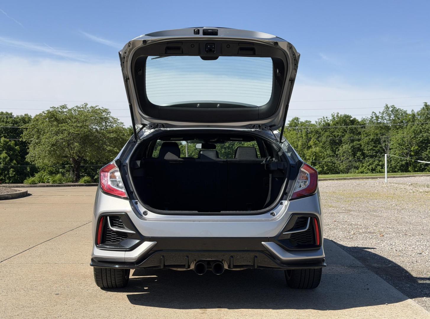 2021 SILVER /Black Honda Civic Sport Hatchback CVT (SHHFK7H49MU) with an 1.5L 4 Cyl. engine, CVT transmission, located at 2990 Old Orchard Rd., Jackson, MO, 63755, 37.354214, -89.612106 - 2021 Honda Civic Sport 86xxx miles Front Wheel Drive 1.5L 4 Cyl. Automatic Backup Camera Bluetooth Remote Start Cruise Power Windows/Locks/Mirrors We have financing available and we accept trades! Fill out a credit application on our website or come by today! If you have any questions, gi - Photo#17