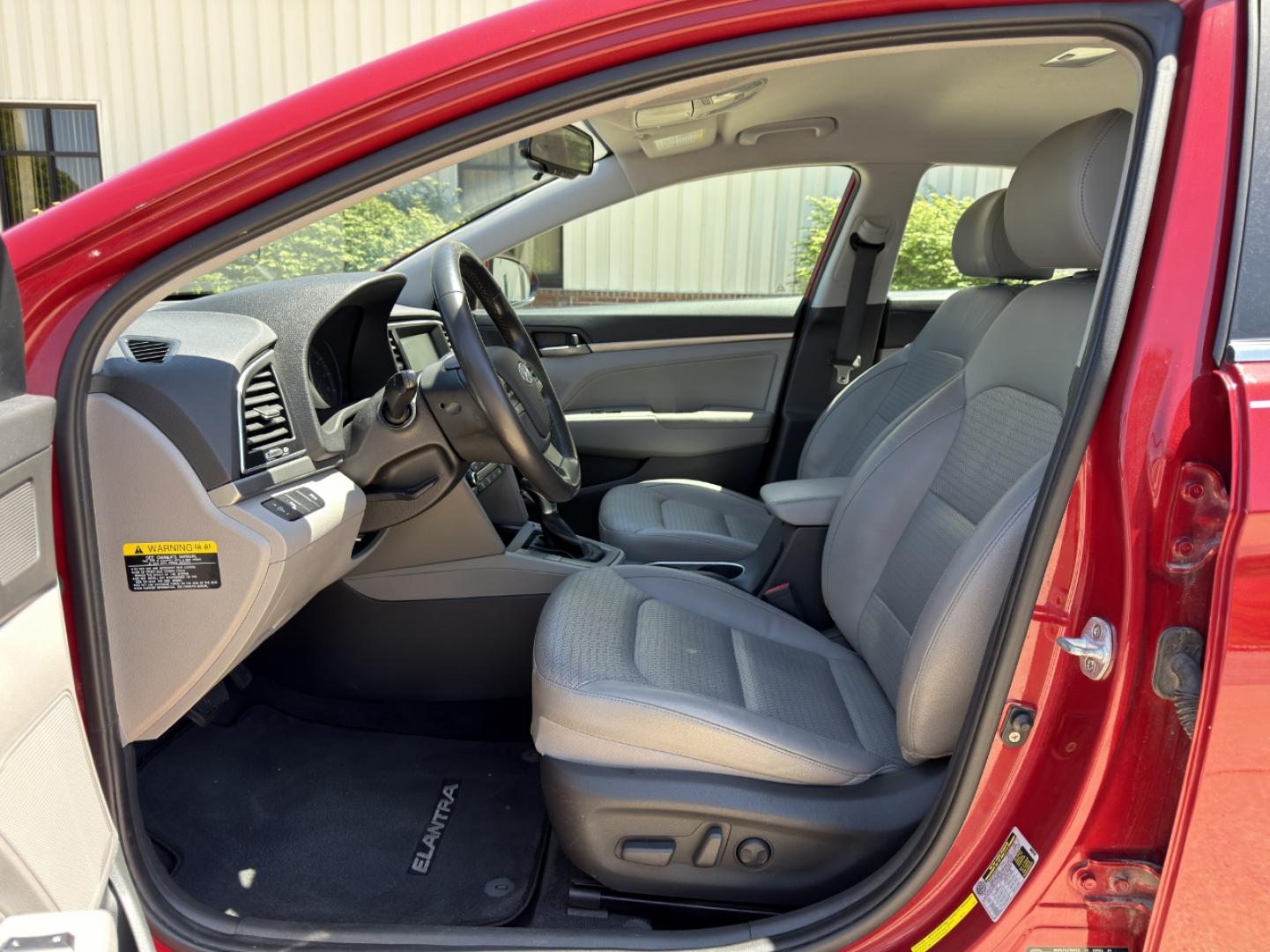 2017 RED /Gray Hyundai Elantra Limited (KMHD84LF6HU) with an 1.8L 4 Cyl. engine, Automatic transmission, located at 2990 Old Orchard Rd., Jackson, MO, 63755, 37.354214, -89.612106 - 2017 Hyundai Elantra Limited 1-Owner 104xxx miles Front Wheel Drive 2.0L 4 Cyl. Automatic Leather Backup Camera Power Driver Seat Heated Seats Bluetooth Cruise Power Windows/Locks/Mirrors We have financing available and we accept trades! Fill out a credit application on our website or c - Photo#13
