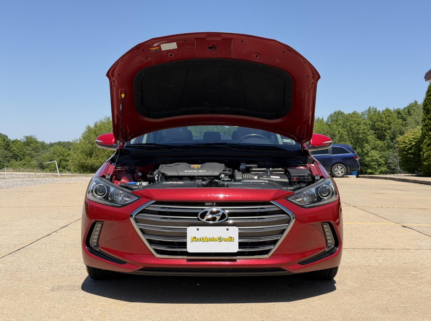 2017 RED /Gray Hyundai Elantra Limited (KMHD84LF6HU) with an 1.8L 4 Cyl. engine, Automatic transmission, located at 2990 Old Orchard Rd., Jackson, MO, 63755, 37.354214, -89.612106 - 2017 Hyundai Elantra Limited 1-Owner 104xxx miles Front Wheel Drive 2.0L 4 Cyl. Automatic Leather Backup Camera Power Driver Seat Heated Seats Bluetooth Cruise Power Windows/Locks/Mirrors We have financing available and we accept trades! Fill out a credit application on our website or c - Photo#33