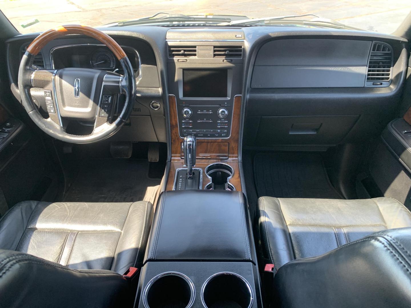 2015 BLACK /BLACK Lincoln Navigator 4WD (5LMJJ2JT8FE) with an 3.5L V6 DOHC 24V FFV engine, Automatic transmission, located at 506 S. Kingshighway, Cape Girardeau, MO, 63703, (573) 235-5000, 37.294991, -89.553635 - 2015 Lincoln Navigator 4WD 211,xxx miles Heated Seats Cooled Seats Power Tilt Wheel Bluetooth Sunroof 4 wheel drive Backup Camera 3rd. Row We have financing available and we accept trades! Fill out a credit application on our website or come by today! If you have any questions, give us a - Photo#17