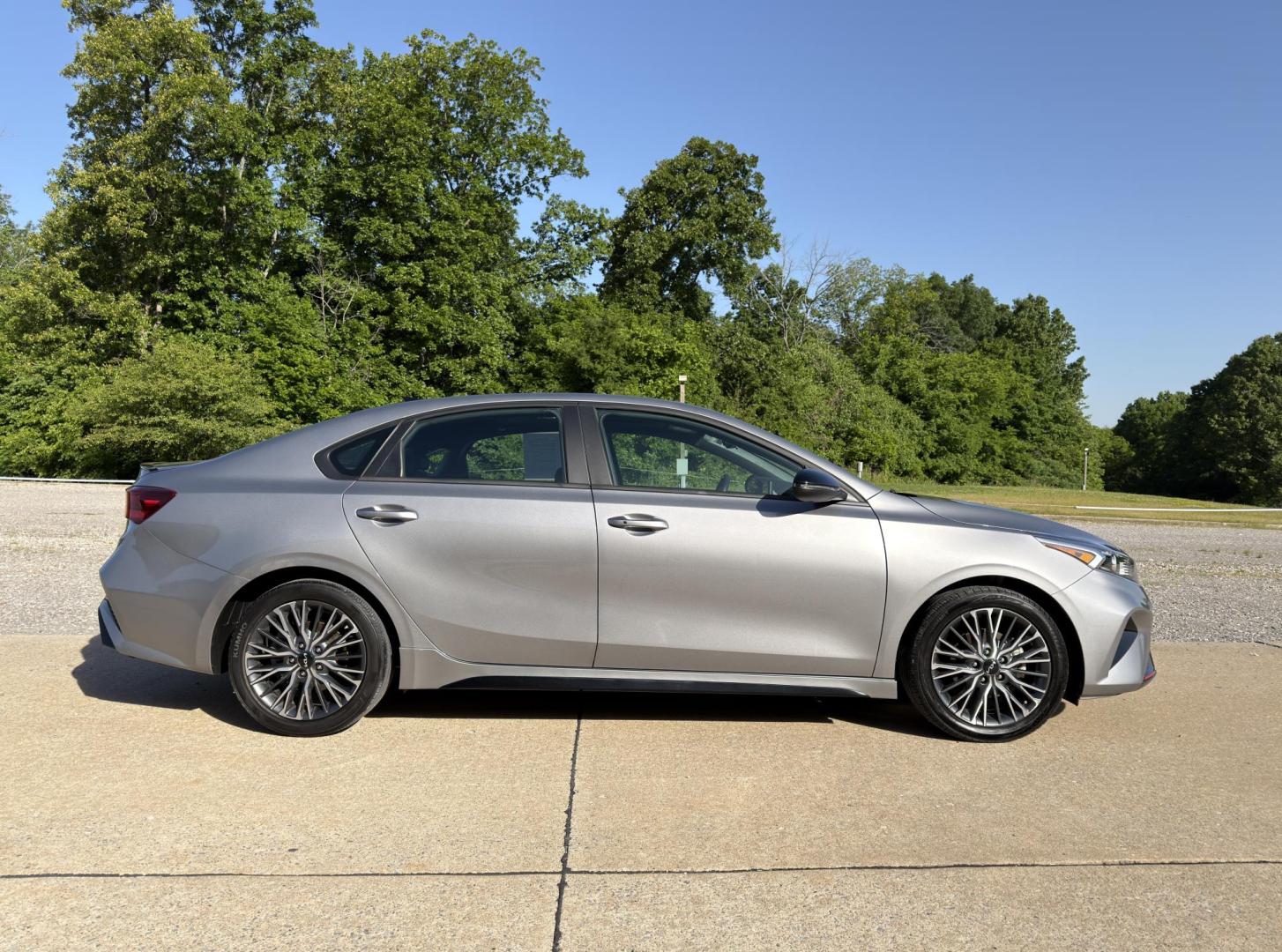 2024 GRAY /Black Kia Forte GT Line (3KPF54AD2RE) with an 2.0L 4 Cyl. engine, CVT transmission, located at 2990 Old Orchard Rd., Jackson, MO, 63755, 37.354214, -89.612106 - 2024 Kia Forte GT Line 1-Owner 41xxx miles Front Wheel Drive 2L 4 Cyl. Automatic Leather Navigation Power/Heated/Cooled Seats Backup Camera Sunroof Bluetooth Cruise Power Windows/Locks/Mirrors We have financing available and we accept trades! Fill out a credit application on our websit - Photo#9