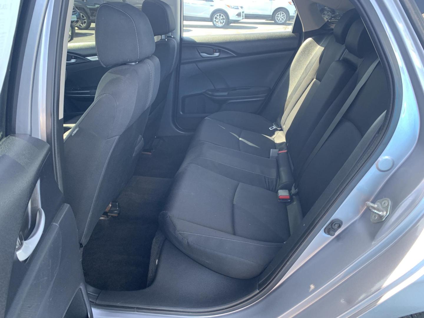 2018 SILVER /GRAY Honda Civic EX Sedan (19XFC2F72JE) with an 2.0L L4 DOHC 16V engine, Automatic transmission, located at 506 S. Kingshighway, Cape Girardeau, MO, 63703, (573) 235-5000, 37.294991, -89.553635 - Alarm System Bluetooth Cloth Seats Cruise Control Power Outlet Power Windows/Locks/Mirrors Keyless Entry Push-Button Engine Start Rear Window Defroster Remote Engine Start Steering Wheel Controls Tilt Steering Wheel USB Port We have financing available and we accept trades! Fill out a - Photo#17