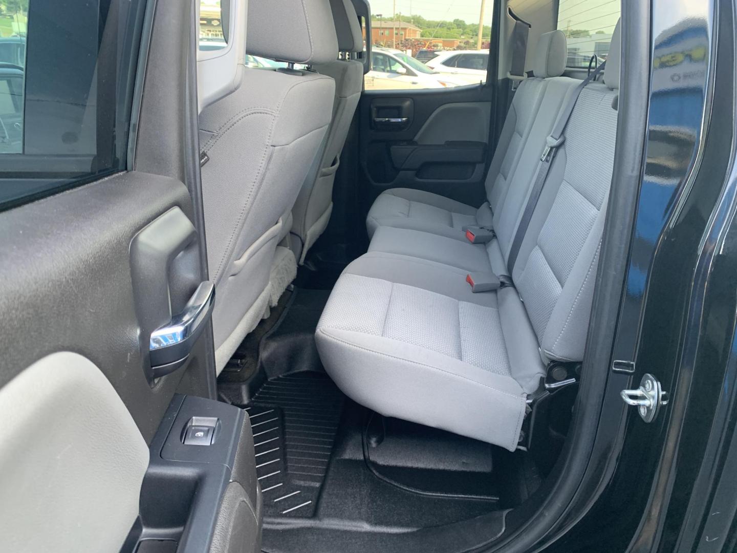 2017 BLACK /GRAY GMC Sierra 1500 Base Double Cab 4WD (1GTV2LEC5HZ) with an 5.3L V8 OHV 16V engine, Automatic transmission, located at 506 S. Kingshighway, Cape Girardeau, MO, 63703, (573) 235-5000, 37.294991, -89.553635 - 2017 GMC Sierra 1500 Base Double Cab 4WD 94,xxx miles Backup Cam Cruise Bluetooth 4 wheel drive Cloth Seats Seating for 6 We have financing available and we accept trades! Fill out a credit application on our website or come by today! If you have any questions, give us a call at (573) 235-5 - Photo#16