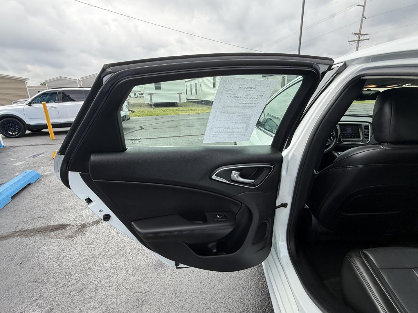 2017 WHITE /Black Chrysler 200 Limited Platinum (1C3CCCAB0HN) with an 2.4L L4 DOHC 16V engine, Automatic transmission, located at 506 S. Kingshighway, Cape Girardeau, MO, 63703, (573) 235-5000, 37.294991, -89.553635 - 2017 Chrysler 200 Limited Platinum 1-Owner Only 93,084 mi Front Wheel Drive 2.4L 4 Cyl Automatic Leather Navigation Back Up Camera Blind Spot Monitor Heated Front Seats Heated Steering Wheel Keyless Entry Bluetooth Remote Start Automatic Dual Climate Control Power Driver/Passenger Se - Photo#14