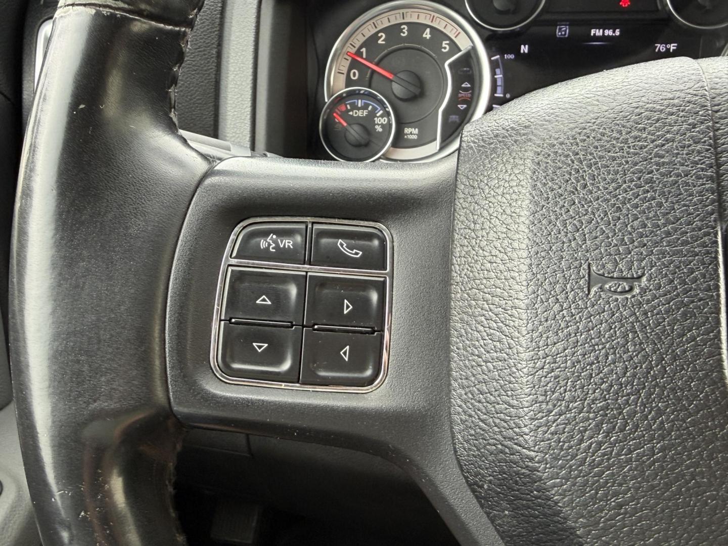 2014 GRAY /Gray RAM 3500 Big Horn Crew Cab 4WD DRW (3C63RRHL3EG) with an 6.7L I6 TURBO DIESEL engine, Automatic transmission, located at 2990 Old Orchard Rd., Jackson, MO, 63755, 37.354214, -89.612106 - 2014 Ram 3500HD Big Horn 1-Owner 161xxx miles 4x4 6.7L I6 Turbo Diesel Automatic Navigation Backup Camera Power Driver Seat Heated Seats Heated Steering Wheel Bluetooth Remote Start Cruise Power Windows/Locks/Mirrors We have financing available and we accept trades! Fill out a credit - Photo#25