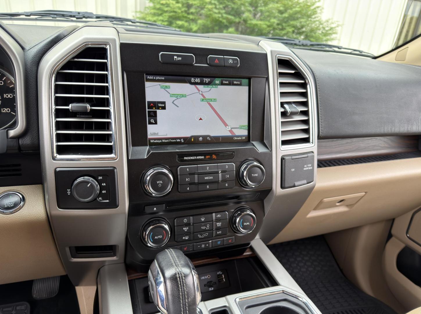 2015 WHITE /Tan Ford F-150 Lariat SuperCrew 6.5-ft. Bed 4WD (1FTEW1EP3FK) with an 2.7L V6 engine, Automatic transmission, located at 2990 Old Orchard Rd., Jackson, MO, 63755, 37.354214, -89.612106 - 2015 Ford F-150 Lariat 142xxx miles 4x4 2.7L V6 Automatic Leather Navigation Power/Heated/Cooled Seats Backup Camera Sunroof Bluetooth Remote Start Cruise Power Windows/Locks/Mirrors We have financing available and we accept trades! Fill out a credit application on our website or come - Photo#31