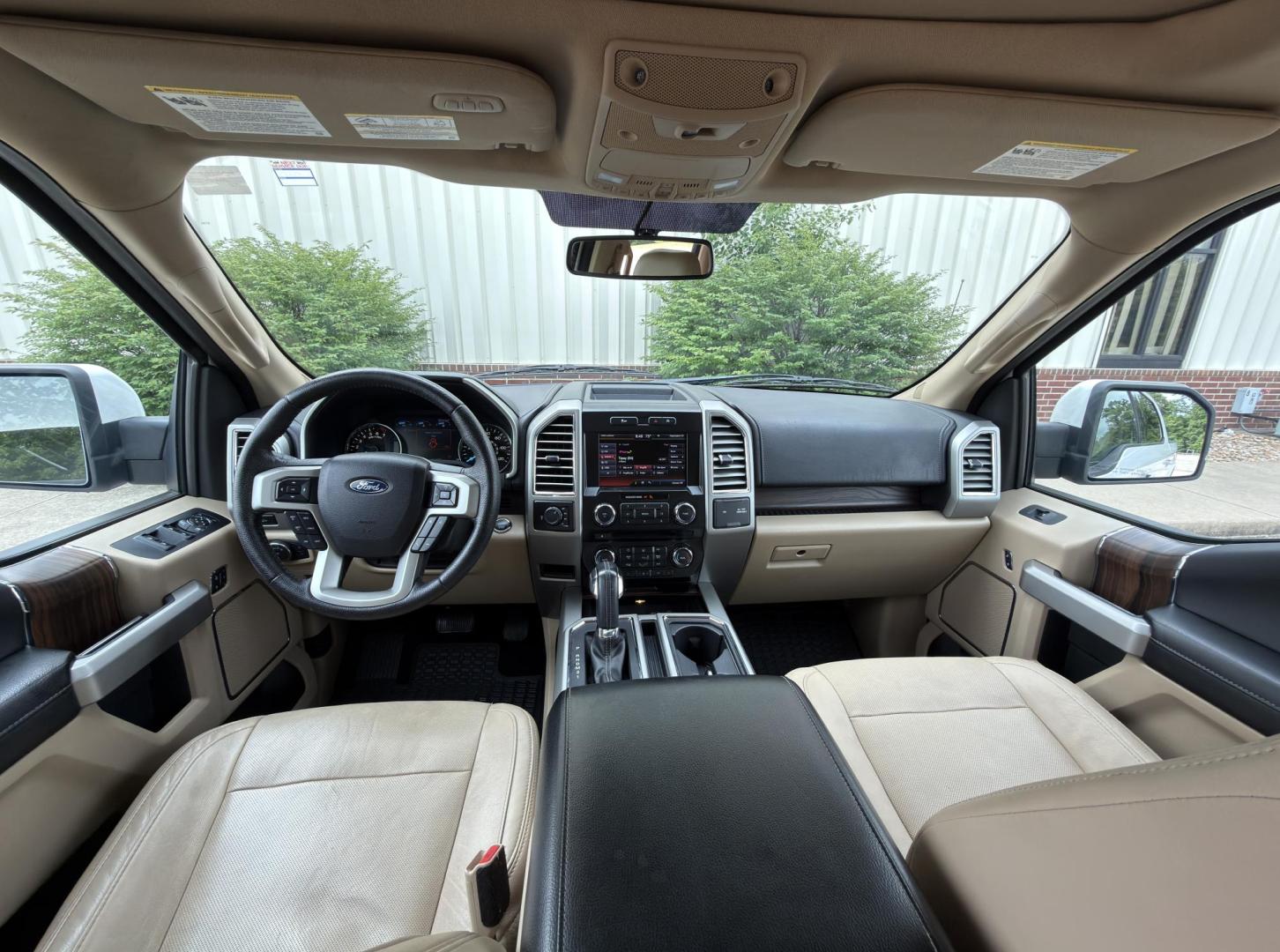 2015 WHITE /Tan Ford F-150 Lariat SuperCrew 6.5-ft. Bed 4WD (1FTEW1EP3FK) with an 2.7L V6 engine, Automatic transmission, located at 2990 Old Orchard Rd., Jackson, MO, 63755, 37.354214, -89.612106 - 2015 Ford F-150 Lariat 142xxx miles 4x4 2.7L V6 Automatic Leather Navigation Power/Heated/Cooled Seats Backup Camera Sunroof Bluetooth Remote Start Cruise Power Windows/Locks/Mirrors We have financing available and we accept trades! Fill out a credit application on our website or come - Photo#25