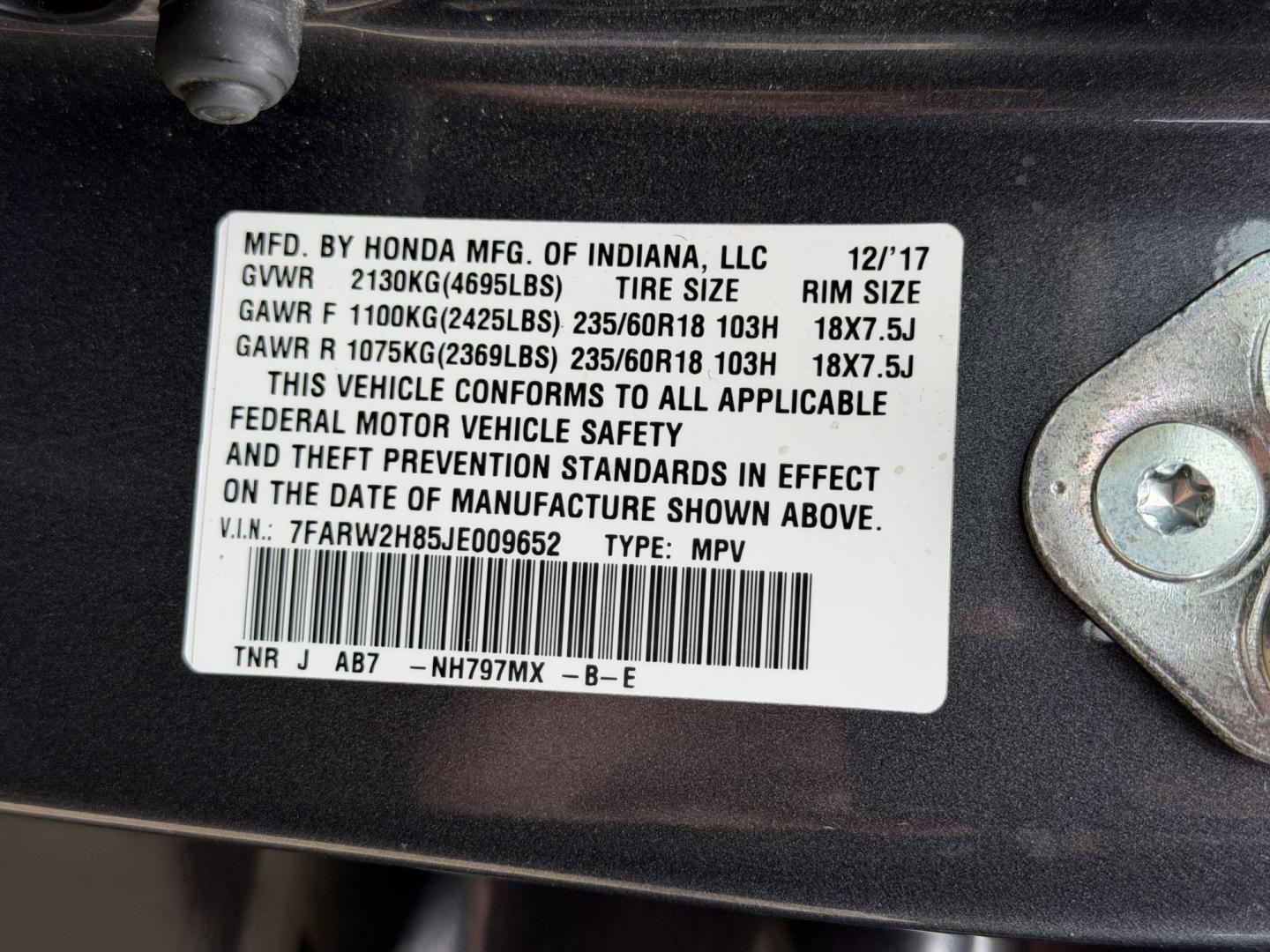 2018 GRAY /Gray Honda CR-V EX-L AWD (7FARW2H85JE) with an 1.5L 4 Cyl. engine, CVT transmission, located at 2990 Old Orchard Rd., Jackson, MO, 63755, 37.354214, -89.612106 - 2018 Honda CR-V EX-L 122xxx miles All Wheel Drive 1.5L 4 Cyl. Automatic Leather Backup Camera Power/Heated Seats Sunroof Bluetooth Remote Start Cruise Power Windows/Locks/Mirrors We have financing available and we accept trades! Fill out a credit application on our website or come by to - Photo#48