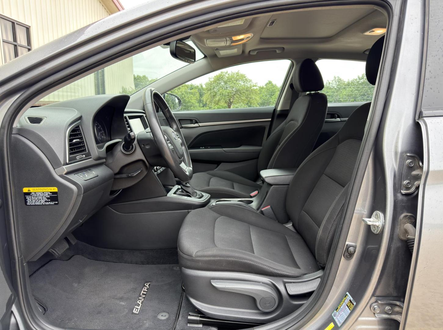 2018 GRAY /Black Hyundai Elantra Value (5NPD84LF8JH) with an 2.0L 4 Cyl. engine, Automatic transmission, located at 2990 Old Orchard Rd., Jackson, MO, 63755, 37.354214, -89.612106 - 2018 Hyundai Elantra Value 100xxx miles Front Wheel Drive 2.0L 4 Cyl. Automatic Backup Camera Heated Seats Sunroof Bluetooth Cruise Power Windows/Locks/Mirrors We have financing available and we accept trades! Fill out a credit application on our website or come by today! If you have any - Photo#13