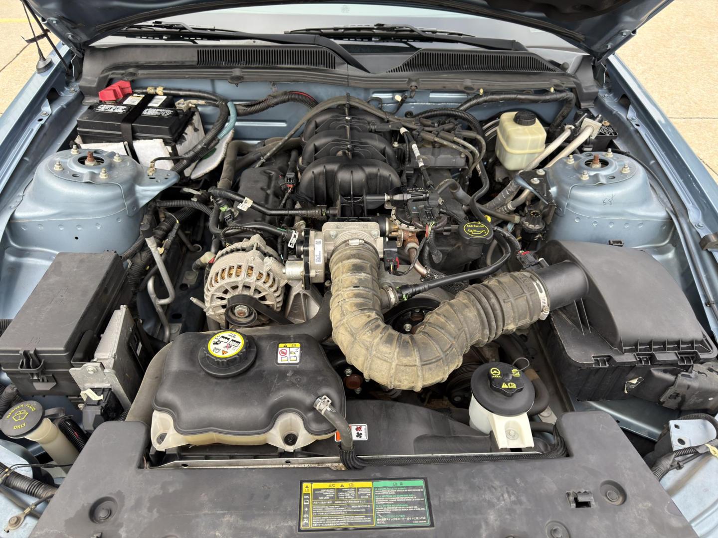 2006 BLUE /Black Ford Mustang Premium (1ZVFT80N565) with an 4.0L V6 engine, Automatic transmission, located at 2990 Old Orchard Rd., Jackson, MO, 63755, 37.354214, -89.612106 - 2006 Ford Mustang Premium 67xxx miles Rear Wheel Drive 4.0L V6 Automatic Leather Power Driver Seat Bluetooth Cruise Power Windows/Locks/Mirrors We have financing available and we accept trades! Fill out a credit application on our website or come by today! If you have any questions, give - Photo#27