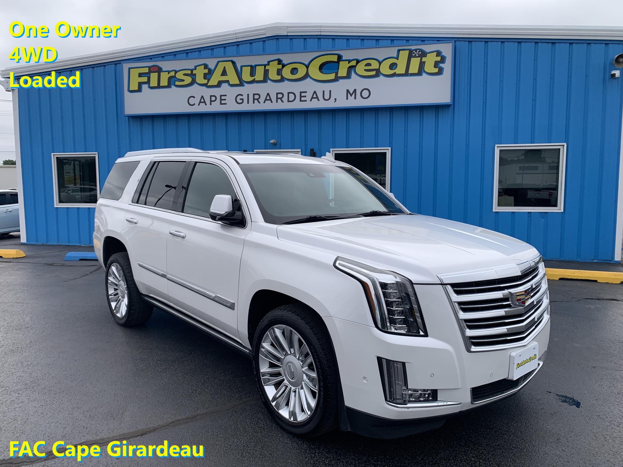 2017 Cadillac Escalade Platinum 4WD