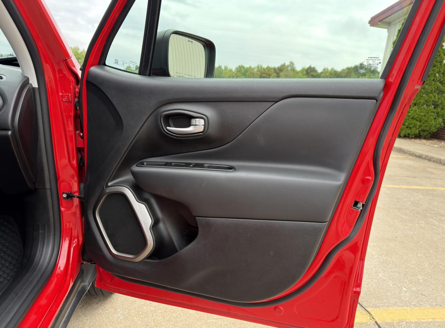 2023 RED /Black Jeep Renegade Latitude (ZACNJDB11PP) with an 1.3L 4 Cyl. engine, Automatic transmission, located at 2990 Old Orchard Rd., Jackson, MO, 63755, 37.354214, -89.612106 - 2023 Jeep Renegade Latitude 1-Owner 55xxx miles 4 Wheel Drive 1.3L 4 Cyl. Automatic Navigation Backup Camera Bluetooth Cruise Power Windows/Locks/Mirrors We have financing available and we accept trades! Fill out a credit application on our website or come by today! If you have any quest - Photo#14