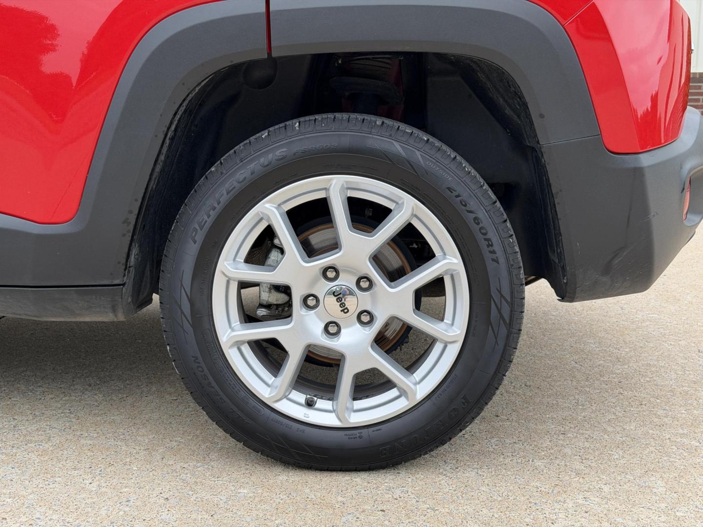 2023 RED /Black Jeep Renegade Latitude (ZACNJDB11PP) with an 1.3L 4 Cyl. engine, Automatic transmission, located at 2990 Old Orchard Rd., Jackson, MO, 63755, 37.354214, -89.612106 - 2023 Jeep Renegade Latitude 1-Owner 55xxx miles 4 Wheel Drive 1.3L 4 Cyl. Automatic Navigation Backup Camera Bluetooth Cruise Power Windows/Locks/Mirrors We have financing available and we accept trades! Fill out a credit application on our website or come by today! If you have any quest - Photo#33