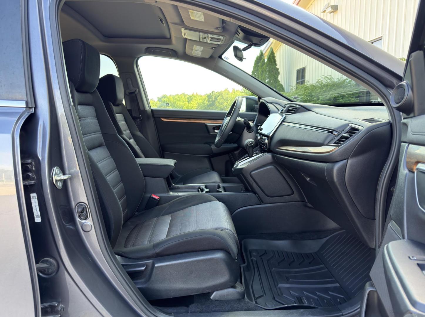 2019 GRAY /Black Honda CR-V EX AWD (5J6RW2H5XKL) with an 1.5L 4 Cyl. TURBO engine, CVT transmission, located at 2990 Old Orchard Rd., Jackson, MO, 63755, 37.354214, -89.612106 - 2019 Honda CR-V EX 1-Owner 128xxx miles All Wheel Drive 1.5L 4 Cyl. Automatic Backup Camera Power Driver Seat Heated Seats Sunroof Bluetooth Remote Start Cruise Power Windows/Locks/Mirrors We have financing available and we accept trades! Fill out a credit application on our website or - Photo#17