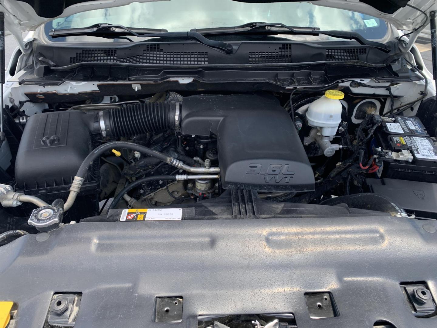 2021 WHITE /GRAY RAM 1500 Classic Tradesman Quad Cab 2WD (1C6RR6FG9MS) with an 3.6L V6 DOHC 24V FFV engine, Automatic transmission, located at 506 S. Kingshighway, Cape Girardeau, MO, 63703, (573) 235-5000, 37.294991, -89.553635 - 2021 RAM 1500 Classic Tradesman Quad Cab 2WD 137,xxx miles One Owner Bluetooth Backup Camera Rear wheel drive Power windows/locks/mirrors We have financing available and we accept trades! Fill out a credit application on our website or come by today! If you have any questions, give us a call - Photo#2
