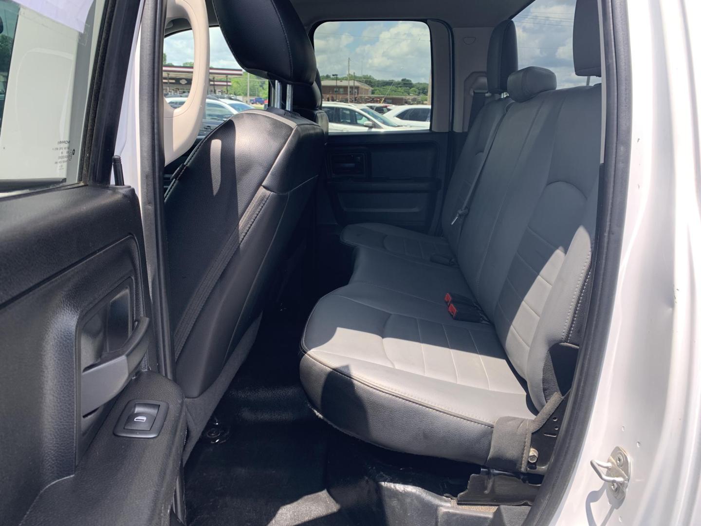 2021 WHITE /GRAY RAM 1500 Classic Tradesman Quad Cab 2WD (1C6RR6FG9MS) with an 3.6L V6 DOHC 24V FFV engine, Automatic transmission, located at 506 S. Kingshighway, Cape Girardeau, MO, 63703, (573) 235-5000, 37.294991, -89.553635 - 2021 RAM 1500 Classic Tradesman Quad Cab 2WD 137,xxx miles One Owner Bluetooth Backup Camera Rear wheel drive Power windows/locks/mirrors We have financing available and we accept trades! Fill out a credit application on our website or come by today! If you have any questions, give us a call - Photo#15