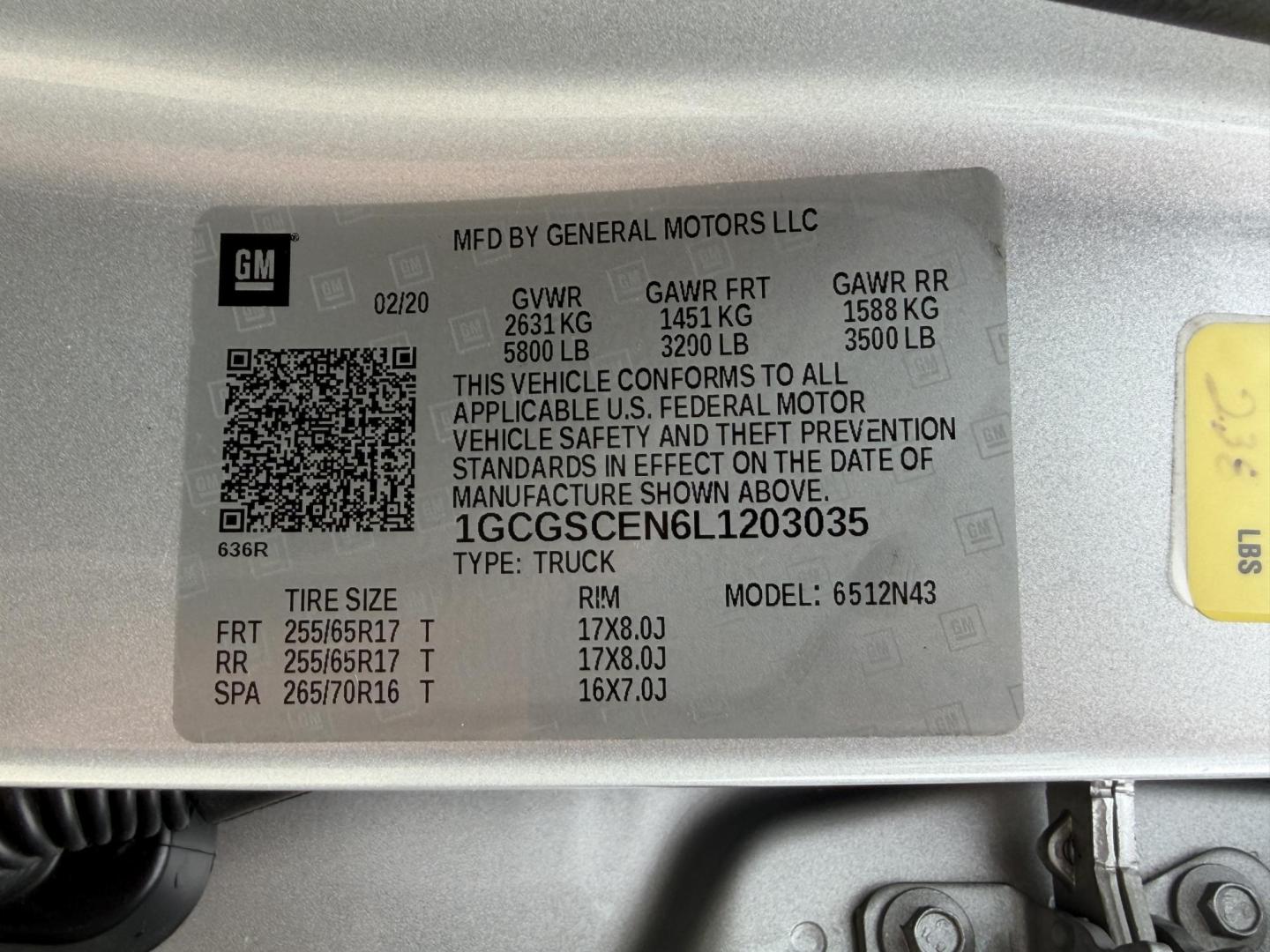 2020 SILVER /Black Chevrolet Colorado LT Crew Cab 2WD (1GCGSCEN6L1) with an 3.6L V6 engine, Automatic transmission, located at 2990 Old Orchard Rd., Jackson, MO, 63755, 37.354214, -89.612106 - 2020 Chevrolet Colorado LT 122xxx miles Rear Wheel Drive 3.6L V6 Automatic Backup Camera Power Driver Seat Bluetooth Remote Start Cruise Power Windows/Locks/Mirrors We have financing available and we accept trades! Fill out a credit application on our website or come by today! If you hav - Photo#50